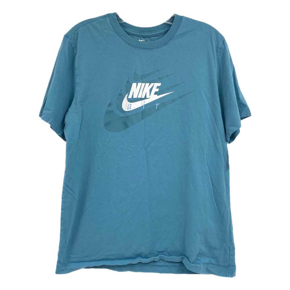 Nike Blue Classic Logo Short Sleeve Tee | Size M